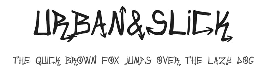 Urban&Slick by Magique Fonts — Script Handwritten Font