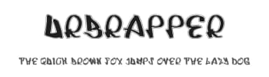 UrbRapper by Andres A Sarasty — Script Handwritten Font — thumbnail 1