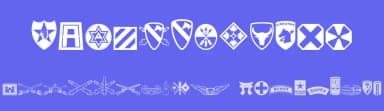 US Army II by Iconian Fonts — Dingbats Font — thumbnail 3