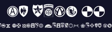 US Army II by Iconian Fonts — Dingbats Font — thumbnail 2