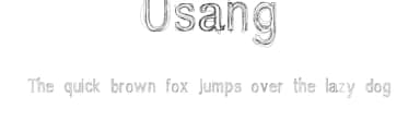 Usang by Cenz Qobbal — Script Handwritten Font — thumbnail 1