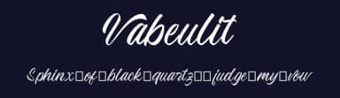 Vabeulit by mad haviy — Script Handwritten Font — thumbnail 2