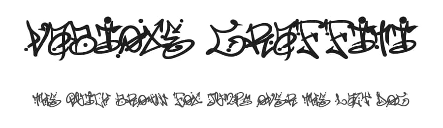 Vabioxe Graffiti by Cikareotype Studio — Script Handwritten Font