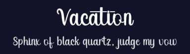 Vacation by FreshtypeINK — Script Handwritten Font — thumbnail 2