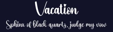 Vacation by Scratchones — Script Handwritten Font — thumbnail 2