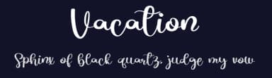 Vacation by Erik Studio — Script Handwritten Font — thumbnail 2