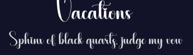 Vacations by Scratchones — Script Handwritten Font — thumbnail 2