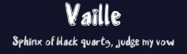 Vaille by Festivaille que vaille — Script Handwritten Font — thumbnail 2