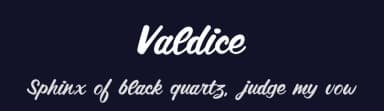 Valdice by Firstype Studio — Script Handwritten Font — thumbnail 2