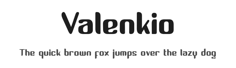 Valenkio by LittleWind Studio — Sans Serif Font — preview 1
