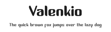 Valenkio by LittleWind Studio — Sans Serif Font — thumbnail 1