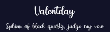Valentday by Bearytype — Script Handwritten Font — thumbnail 2