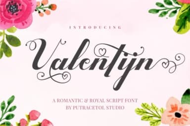 Valentijn Font by putracetol — Script Handwritten Font — thumbnail 1