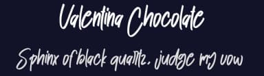 Valentina Chocolate by Andi Moz — Script Handwritten Font — thumbnail 2