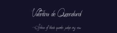 Valentina de Queensland by Cat.B — Script Handwritten Font — thumbnail 2