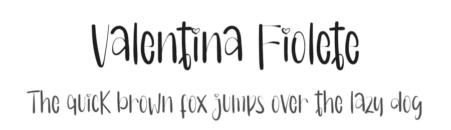 Valentina Fiolete by Inermedia Studio — Script Handwritten Font