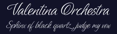 Valentina Orchestra by BlackFridayFont FMF — Script Handwritten Font — thumbnail 2