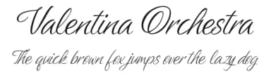 Valentina Orchestra by BlackFridayFont FMF — Script Handwritten Font — thumbnail 1