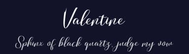 Valentine by HerDesign — Script Handwritten Font — thumbnail 2