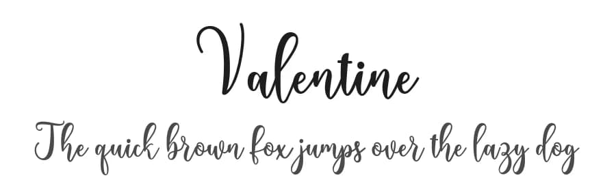 Valentine by Amarlettering - Takiy — Script Handwritten Font