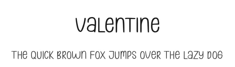 Valentine by Nirmala Creative — Script Handwritten Font