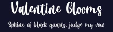 Valentine Blooms by Rochart Studio — Script Handwritten Font — thumbnail 2