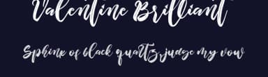 Valentine Brilliant by Abraham Type (AldeDesign Studio) — Script Handwritten Font — thumbnail 2