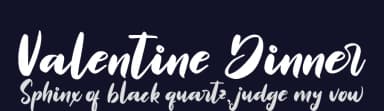 Valentine Dinner by Noftanti Studio — Script Handwritten Font — thumbnail 2