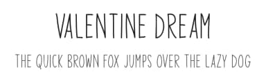 Valentine Dream by Md Shohail Bhuian — Script Handwritten Font — thumbnail 1