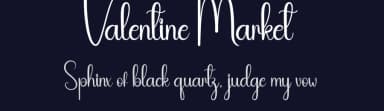 Valentine Market by Andi Moz — Script Handwritten Font — thumbnail 2