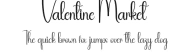 Valentine Market by Andi Moz — Script Handwritten Font — thumbnail 1