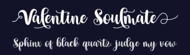 Valentine Soulmate by Elevatype Co — Script Handwritten Font — thumbnail 2
