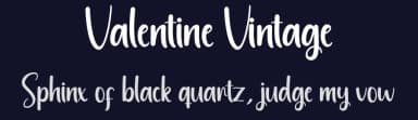 Valentine Vintage by Scratchones — Script Handwritten Font — thumbnail 2