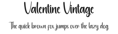 Valentine Vintage by Scratchones — Script Handwritten Font — thumbnail 1