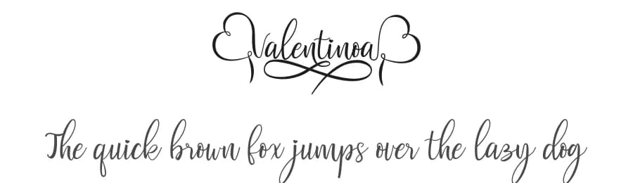 Valentinoa by Madatype Studio — Script Handwritten Font