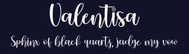 Valentisa by Endri Sulistyawan — Script Handwritten Font — thumbnail 2