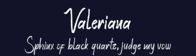Valeriana by Sabrcreative — Script Handwritten Font — thumbnail 2