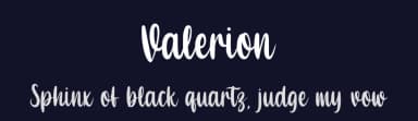 Valerion by Abo Daniel Studio — Script Handwritten Font — thumbnail 2