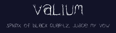 Valium by Divide by Zero — Script Handwritten Font — thumbnail 2