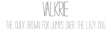 Valkrie by Nariswari Creative — Sans Serif Font — thumbnail 1