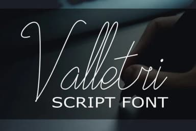 Valletri Font by Dieza Art — Script Handwritten Font — thumbnail 1