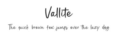 Vallite by Khurasan — Script Handwritten Font — thumbnail 1
