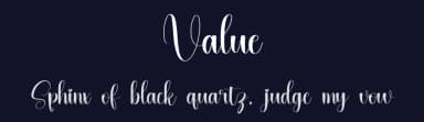 Value by FreshtypeINK — Script Handwritten Font — thumbnail 2