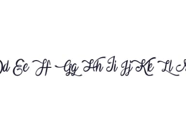 Vampire Calligraphy Font by Misti — Script Handwritten Font — thumbnail 2