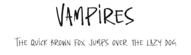 Vampires by Letterena Studios — Script Handwritten Font — thumbnail 1