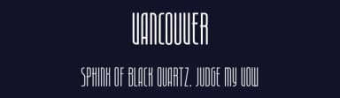 Vancouver by Letterhend Studio — Sans Serif Font — thumbnail 2