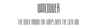Vancouver by Letterhend Studio — Sans Serif Font — thumbnail 1