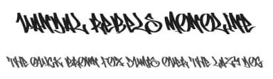 Vandal Rebels Monoline by Cikareotype Studio — Script Handwritten Font — thumbnail 1