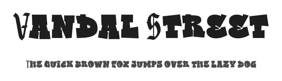 Vandal Street by Alit Design — Script Handwritten Font