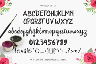 Vandella Font by Unicode Studio — Script Handwritten Font — thumbnail 5